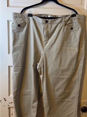 CJ Banks Men's Light Beige Chinos